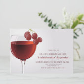 Uitnodiging voor bubleys en Good Cheer Cocktail Pa (Staand voorkant)