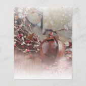 Uitnodiging voor budget vakantiedinerfeest flyer (Achterkant)