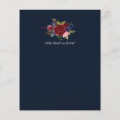 Uitnodiging voor budget wijnproeverij bruiloft of (Achterkant)