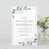 Uitnodiging voor budgetweddenschappen | Eucalyptus (Staand voorkant)