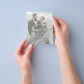 Uitnodiging voor budgetweddenschappen flyer (Hand)