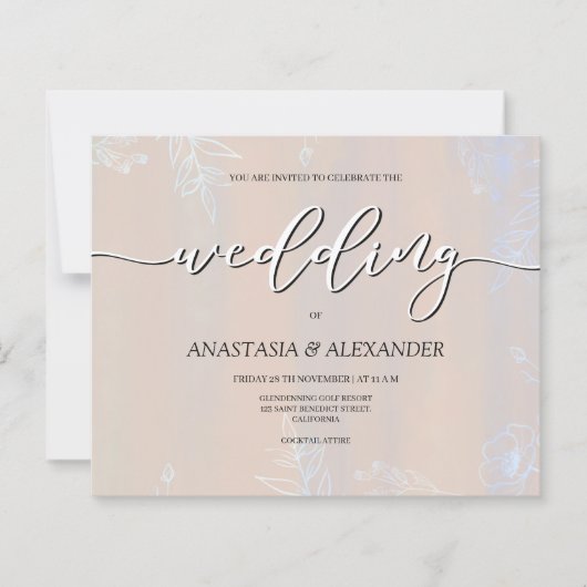 Uitnodiging voor budgetweddenschappen. Papierblad (Voorkant)