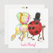 Uitnodiging voor bug-jubileum (Voorkant / Achterkant)