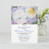 UITNODIGING VOOR BUITENPARTY OP HET TUINTERRAS EVE (Staand voorkant)