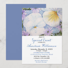 UITNODIGING VOOR BUITENPARTY OP HET TUINTERRAS EVE