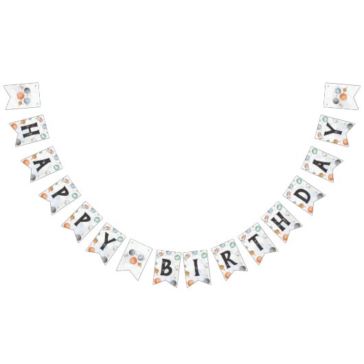 Uitnodiging voor buitenruimtevaart op zaterdag, pl vlaggetjes (Alle)