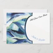 uitnodiging voor bultrug (Achterkant)