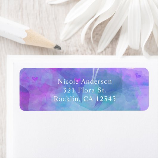 Uitnodiging voor Butterfly-partij voor Waterverf v Etiket (Insitu)