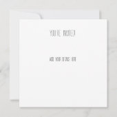 uitnodiging voor cabine (Achterkant)