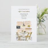 Uitnodiging voor Cafe Connection (Staand voorkant)