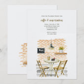 Uitnodiging voor Cafe Connection (Voorkant / Achterkant)