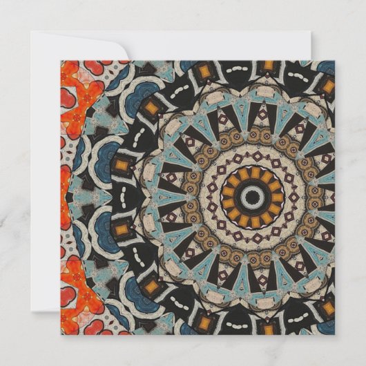 uitnodiging voor caleidoscoop (Voorkant)