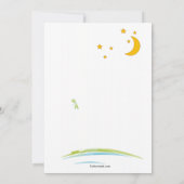 Uitnodiging voor Camping Party (Achterkant)