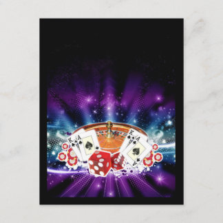 Uitnodiging voor casino avond