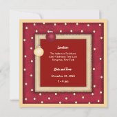 Uitnodiging voor Casual kerstfeestdagen in het lan (Achterkant)