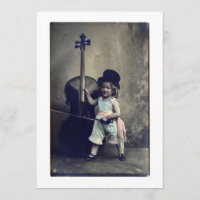 uitnodiging voor Cello Girl