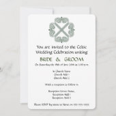 Uitnodiging voor Celtic Wedding Celebration (Voorkant)