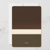 uitnodiging voor Chanoeka-setting (Achterkant)