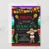 Uitnodiging voor charro-feest (Voorkant)