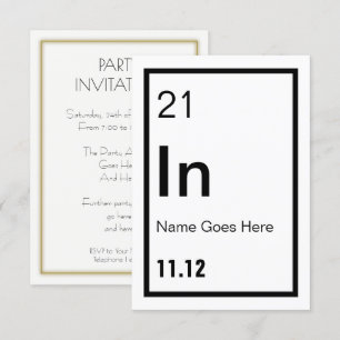 Uitnodiging voor  Chemicaliënpartij