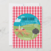 Uitnodiging voor chilling en grilline (Voorkant)