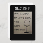 UITNODIGING VOOR "CHRISTMAS COCKTAIL PARTY" (Voorkant / Achterkant)