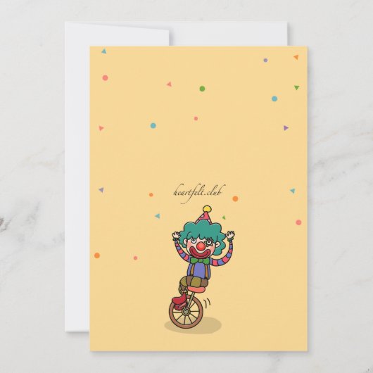 uitnodiging voor circusartiesten (Achterkant)