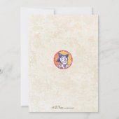  uitnodiging voor circuspartij (Achterkant)