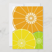 Uitnodiging voor Citrus-partij (Achterkant)