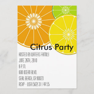Uitnodiging voor Citrus-partij