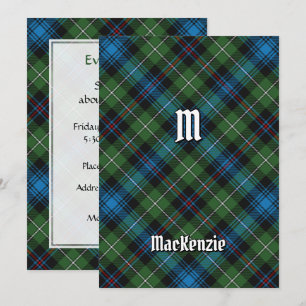 Uitnodiging voor Clan MacKenzie Tartan