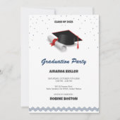 Uitnodiging voor Clean & Classic Graduation Party (Voorkant)