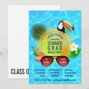 Uitnodiging voor Club Summer Beach Party