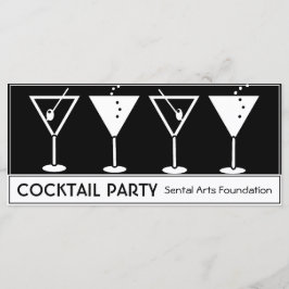  uitnodiging voor cocktail Party