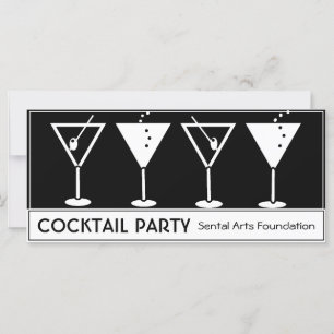 uitnodiging voor cocktail Party