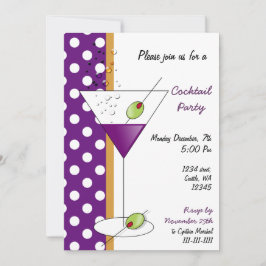 Uitnodiging voor cocktailparty