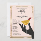Uitnodiging voor Cocktailparty (Voorkant)