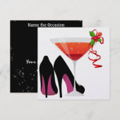 Uitnodiging voor Cocktailparty door SRF (Voorkant / Achterkant)