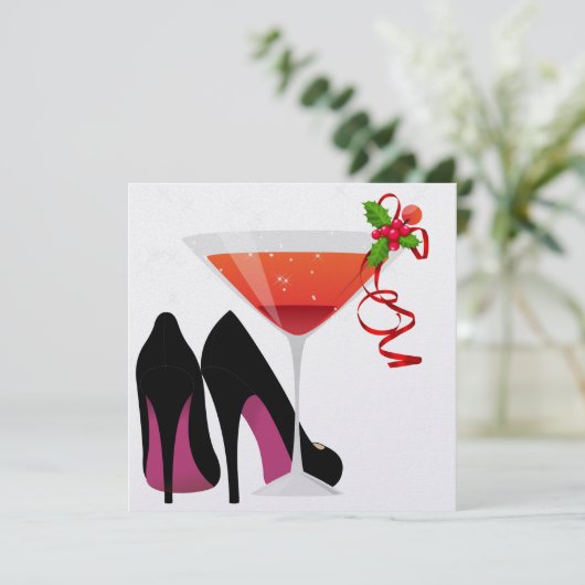 Uitnodiging voor cocktailparty van SRF (Staand voorkant)