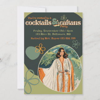 Uitnodiging voor cocktails en kaftans