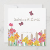 Uitnodiging voor Collectie van een tuinpartij (Achterkant)