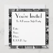 Uitnodiging voor Collecties van Parijs (Voorkant)