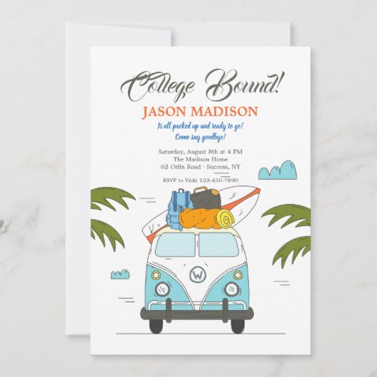 Uitnodiging voor College (Voorkant)