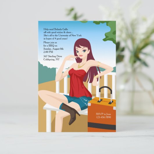 Uitnodiging voor College (Staand voorkant)