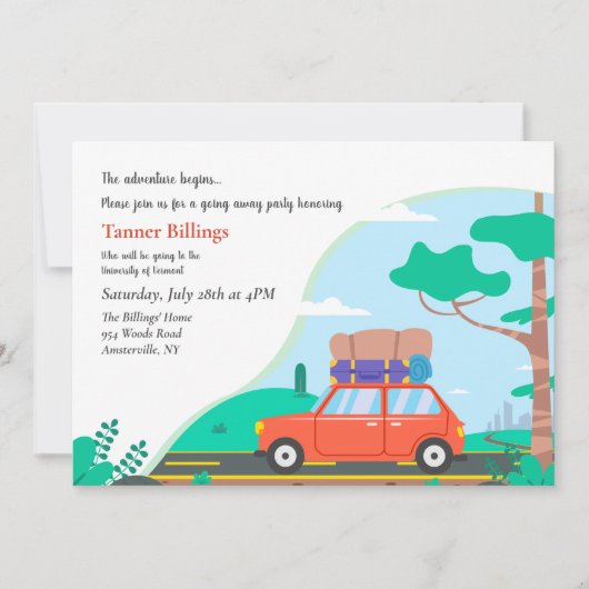 Uitnodiging voor College (Voorkant)