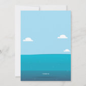 Uitnodiging voor Columbus zeilschip (Achterkant)