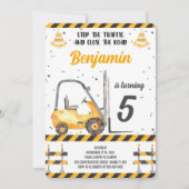 Uitnodiging voor constructie (Voorkant)