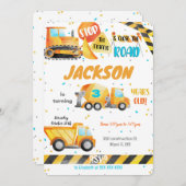 Uitnodiging voor constructie (Voorkant / Achterkant)