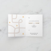 Uitnodiging voor constructie verjaardagsfeestje (Binnen)