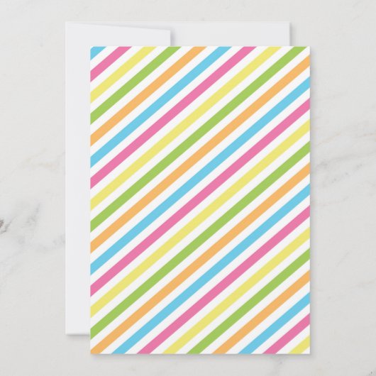 uitnodiging voor consumptie van ijs / consumptie v (Achterkant)